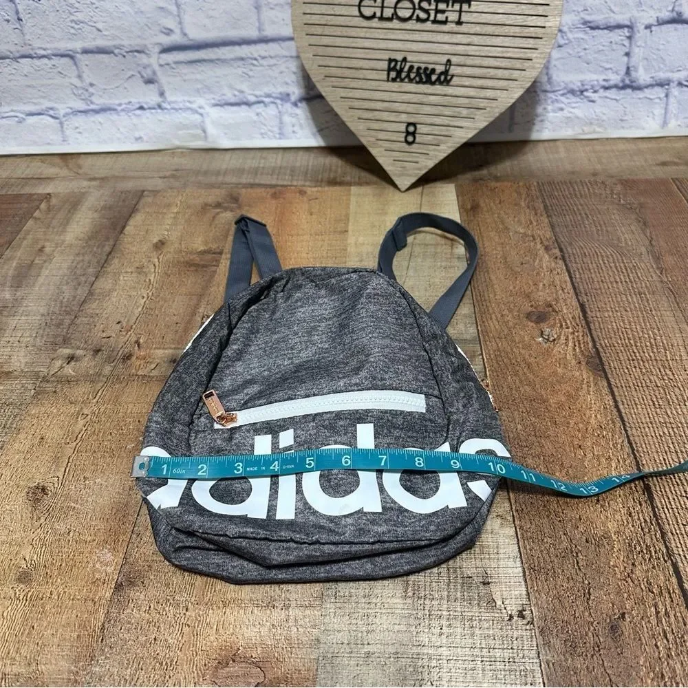 Adidas Linear mini backpack- jersey onix/ white/ rose gold - Picture 5 of 7
